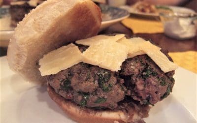 Around My French Table: Cafe Salle Pleyel Hamburgers