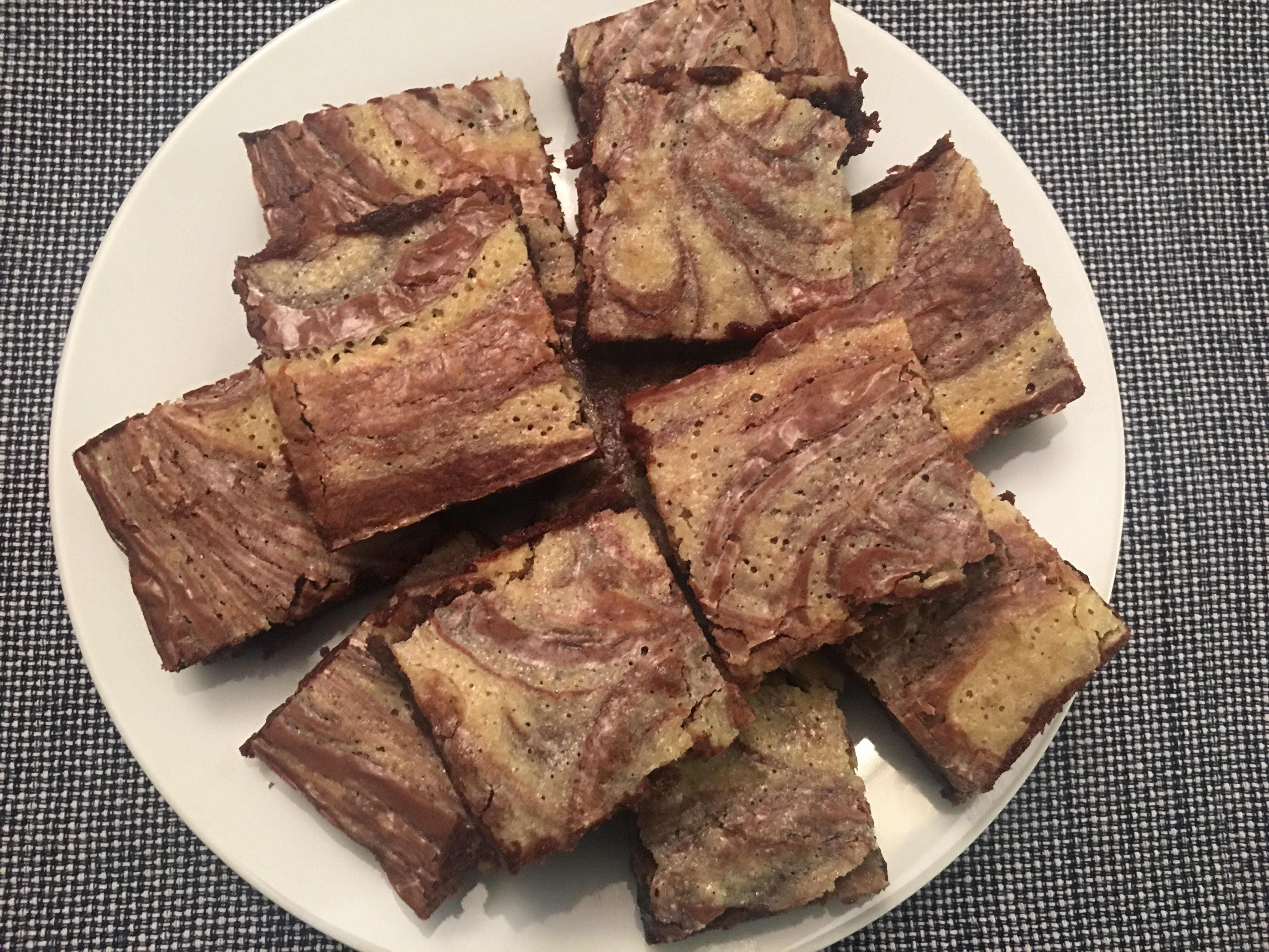Tahini Swirl Brownies