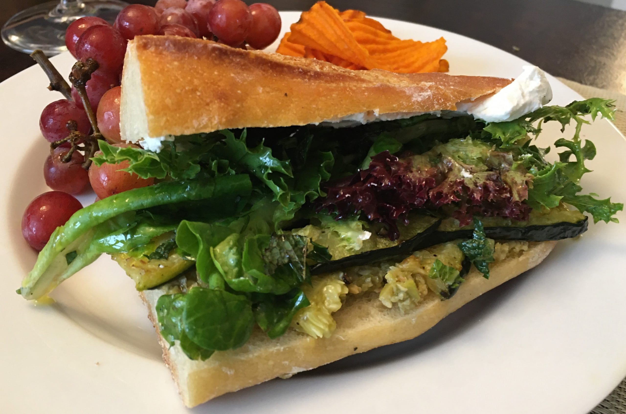 French Summer Sandwiches with Zucchini and Olive Tapenade