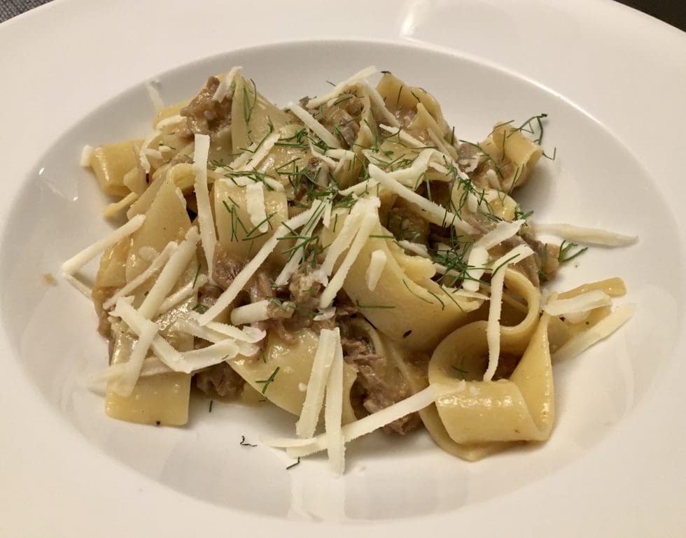 Pork, Fennel, and Lemon Ragu with Pappardelle | Kate Cooks the Books