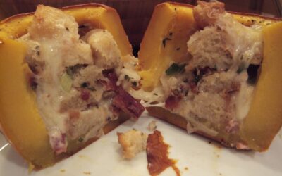 Around My French Table: Pumpkin Stuffed with Everything Good